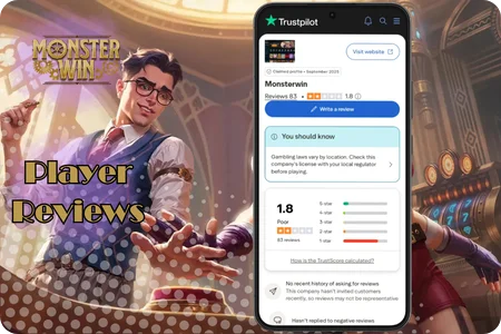 Canadian players share real MonsterWin withdrawal experiences and ratings